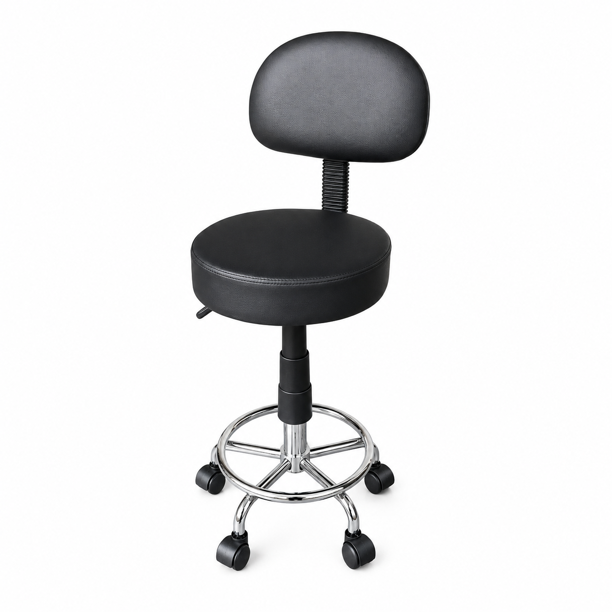 Doctor Stool with Backrest