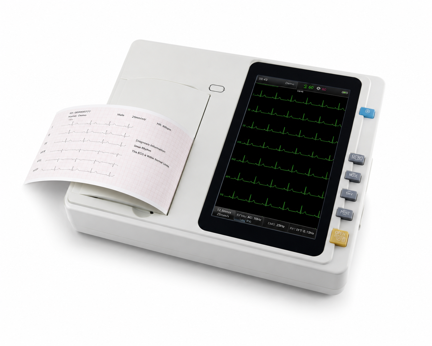 6 Channel ECG Machine
