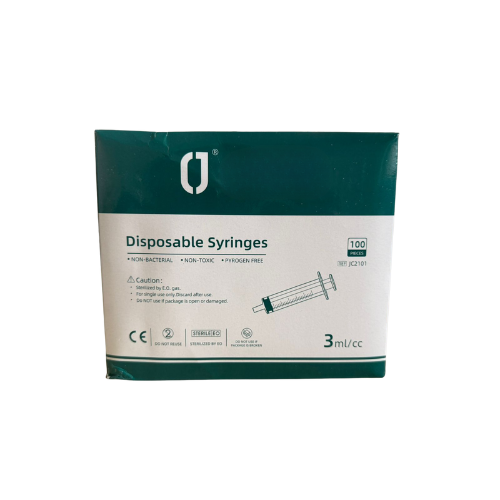 Syringe 3ml - Luer Slip 100's