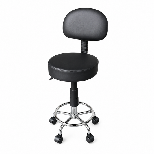 Doctor Stool with Backrest