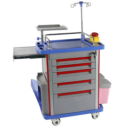 Emergency Trolley - 5 Drawer